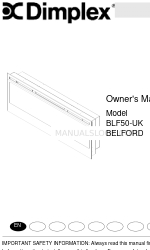 Dimplex BLF50-UK 소유자 매뉴얼