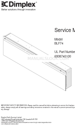 Dimplex BLF74 서비스 매뉴얼