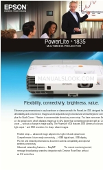 Epson PowerLite 1835 Brochure & Specs