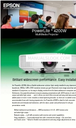 Epson PowerLite 4200W Broşür