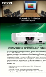 Epson PowerLite 4200W Broşür ve Teknik Özellikler