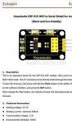 eckstein Keyestudio ESP-01S Handmatig