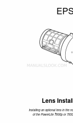 Epson PowerLite 7800pNL Руководство по установке