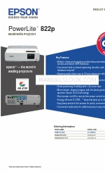 Epson PowerLite 822p Broszura