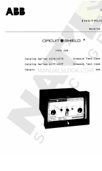 ABB CIRCUIT SHIELD 437F4601 Instructions Manual