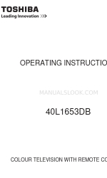 Toshiba 10104445 Instrukcja obsługi