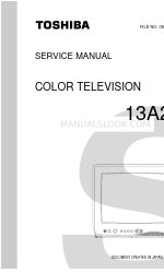 Toshiba 13A24 Manuale di servizio