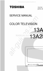 Toshiba 13A25 Service-Handbuch