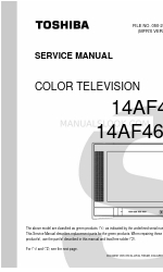Toshiba 14AF46C Servicehandleiding
