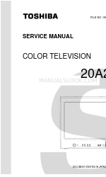 Toshiba 20A23 サービスマニュアル