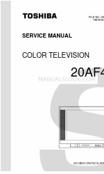 Toshiba 20AF43 Руководство по эксплуатации