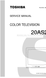 Toshiba 20AS23 Service Manual