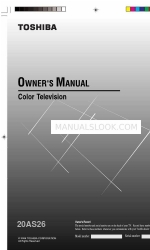 Toshiba 20AS26 Owner's Manual