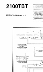 Toshiba 2100TBT Diagrama esquemático