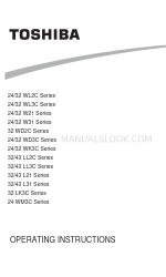 Toshiba 24 WM3C Series 取扱説明書