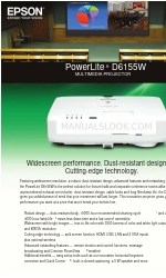 Epson PowerLite D6155W Брошюра