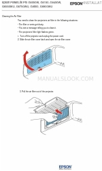 Epson PowerLite Pro G6550WU Manuale di installazione