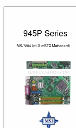 MSI 945P Series Instruction Manual