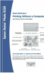 Epson R320 - Stylus Photo Color Inkjet Printer Referencia rápida