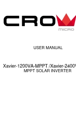 Crown Micro Xavier-1200VA-MPPT Manual do utilizador