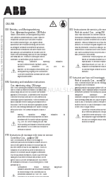 ABB CM-LWN Instruções de utilização e de instalação