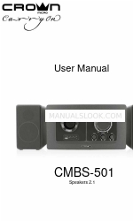 Crown Micro CMBS-501 Manual do utilizador