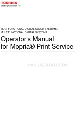 Toshiba DP-2508A Operator's Manual