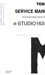 Toshiba e-STUDIO 163 Service Manual