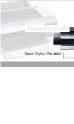 Epson Stylus Pro 4880 ColorBurst Edition - Stylus Pro 4880 ColorBurst クイック・リファレンス・マニュアル