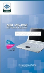 MSI MS-1012 Manual de instalação