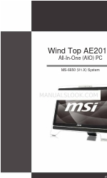 MSI Wind Top AE2010 Manual del usuario