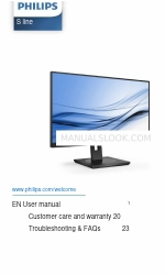 Philips S line 222S1 Manuale d'uso