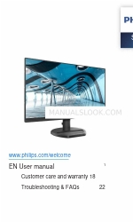 Philips S line 241S8QHSB/93 Manuale d'uso