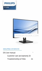 Philips S line 275S1 Manual