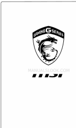 MSI Gaming G Series Manual do utilizador