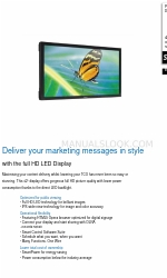 Philips Signage Solutions BDL4235DL 브로셔 및 사양