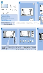 Philips Signage Solutions BDL4254ET Manual de início rápido