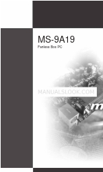 MSI MS-9A19 Manual do utilizador