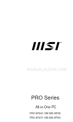 MSI MS-AE06 Manual do utilizador