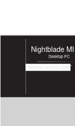 MSI Nightblade MI Series Manuale di istruzioni