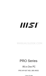 MSI PRO AP162T ADL Benutzerhandbuch