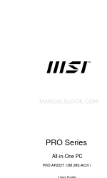 MSI PRO AP222T 13M Benutzerhandbuch