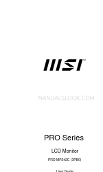 MSI PRO Series Manual del usuario