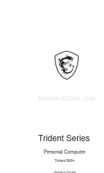 MSI Trident Series Service Manual