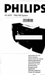 Philips AS665C/22 Petunjuk Penggunaan Manual