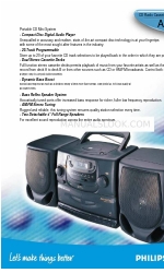 Philips AZ 2600 Especificações