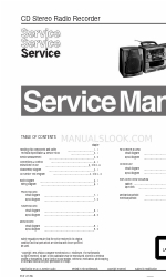 Philips AZ 2785 Manual de servicio