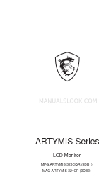 MSI ARTYMIS Series Manual do utilizador