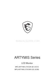 MSI ARTYMIS Series Manual do utilizador