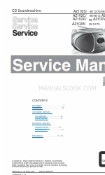 Philips AZ102B Service Manual